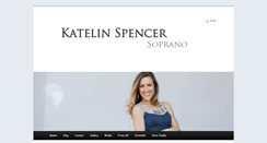 Desktop Screenshot of katelinspencer.com